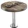 GGM Möbel Bistrotisch Ø 60 x 77 cm Rot/Weiß