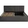 Halmon Schlafkomfort Betten Madera 180 x 200 cm H2 Anthrazit