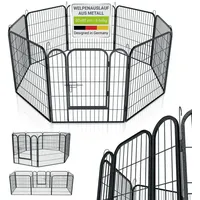 Juskys Welpenauslauf aus Metall