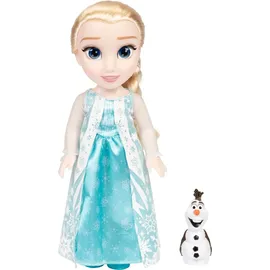 Jakks Pacific Disney Frozen / Eiskönigin - "My Singing Friend Elsa & Olaf" - Elsa Puppe mit Sound - 38 cm