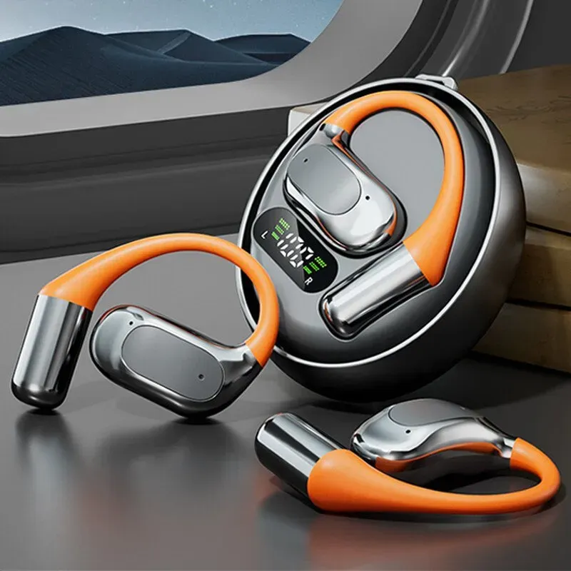 VoxorAI M113 Ohrhörer, Sport-Ohrhörer, Bluetooth-Ohrhörer mit KI-Übersetzung unterstützen die Echtzeitübersetzung von 150 Sprachen und eignen sich für Studium, Reisen und Geschäftsreisen.