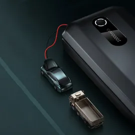 Baseus Super Energy Car Jump Starter 10000mAh (1000A USB schwarz