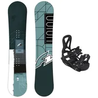 F2 Set Snowboard Junior Union Aqua 125cm + Pipe Bindung S