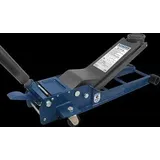 KUNZER WK 1020 FSH Hydraulischer Rangierwagenheber extra flach – 1500 kg Tragkraft Doppelpumpsystem mit Fußschnellhub