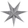 Star Trading Papierstern Decorus 63 cm silber-grau