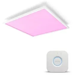Philips Hue White & Color Ambiance Surimu Deckenleuchte weiß • 60x60cm + Bridge V2