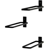 DanDiBo Ambiente Weinregal 30 x 9 x 7 cm Schwarz