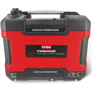 Stier Inverter Stromerzeuger Premium SNS-190 1,9 kW 59 dB(A)