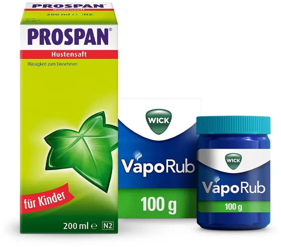 WICK VapoRub + Prospan Hustensaft 1 Set