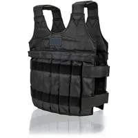 Gewichtsweste 20kg, Verstellbare Gewichtsweste, 60×42CM, Weight Vest, Militärische Gewichtsweste, Max Belastung 20 kg, Gewichtsjacke, für Laufen,Krafttraining, Ausdauer(Stahlplatte nicht enthalten)