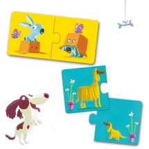 Djeco Puzzle duo/trio Puzzle Duo Gegensätze