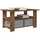 vidaXL Couchtisch Altholz Braun 77 x 55 x 42 cm