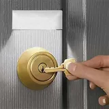 Infrarot-türleuchte Mit Bewegungsmelder, 4 Leds, Wandmontage, Batteriebetrieben (batterien Nicht Im Lieferumfang Enthalten) – Weiß