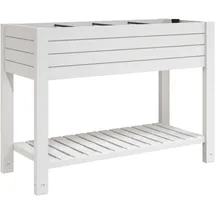 vidaXL Hochbeet 110 x 45 x 79 cm Weiß