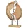 Gilde Skulptur Hoch Hinaus, Deko Figur Naturfarben, Metall Mangoholz Statue Wohnzimmer, Büro Dekoration H. 36 cm x B. 35 cm - Geschenk Moderne Skulpturen, Klettern, Bergsteigen, Kletterer