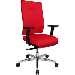 Bürostuhl TOPSTAR "Sitness 70", rot, Sitzfläche: 100% Polyester, Stühle