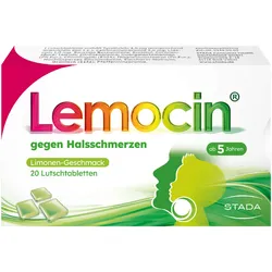 Lemocin gegen Halsschmerzen Limone