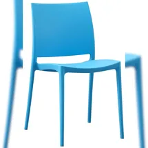 CLP Gartenstuhl Meton 42 x 42 x 81 cm blau