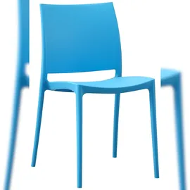 CLP Gartenstuhl Meton 42 x 42 x 81 cm blau