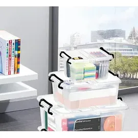CEP Aufbewahrungsbox 20,5 x 13,6 x 11,6 cm 2-tlg. transparent