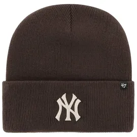 '47 Brand Fleecemütze Beanie HAYMAKER NY Yankees braun