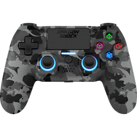 Dragonshock Mizar Wireless Controller Grey Camo für PlayStation 4