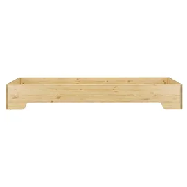Erst-Holz Funktionsbett Bettrahmen 100x190 Pensionsbett, Gästebett mit wählbarem Zubehör V-60.56-10-190ohne Zubehör