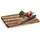Zeller Schneidebrett-Set Holz 1 40 x 29 x 1,5 cm Beige