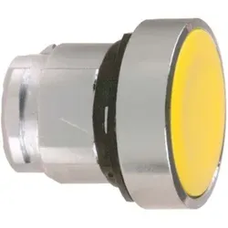 Schneider Electric Drucktaster flach, ge ZB4BA5