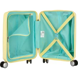 American Tourister Soundbox Mini 4-Rollen Kindertrolley 47 cm / 22 l pastel yellow