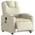 vidaXL Massagesessel Modell 7 Kunstleder 80 x 100 x 80 cm Creme elektrisch