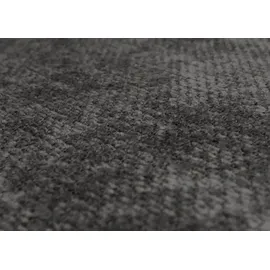 Mendler Eckbank HWC-O82, Esszimmerbank Bank, Öko-Tex (310g/m2) Chenille Stoff/Textil Metall 159x210cm ~ dunkelgrau