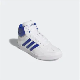 adidas Hoops 4.0 Mid Cloud White / Team Royal Blue / Grey Two 46