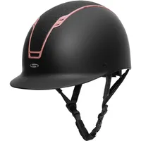 Swing H22 Reithelm 55-57 cm Schwarz/Roségold