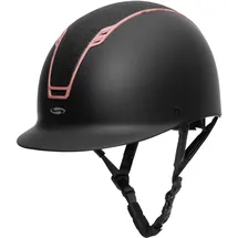 Swing H22 Reithelm 55-57 cm Schwarz/Roségold
