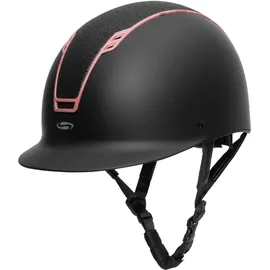 Swing H22 Reithelm 55-57 cm Schwarz/Roségold