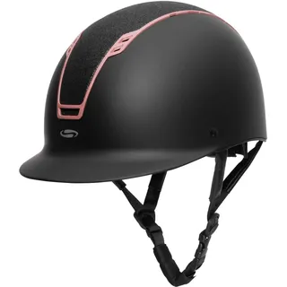Swing H22 Reithelm 55-57 cm Schwarz/Roségold