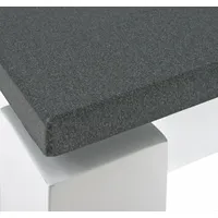 Haku-Möbel Haku Beistellwagen Haku Beistellwagen granitoptik-weiß zwei Ablagen