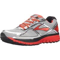 Brooks Ghost 8 GTX, Herren Laufschuhe, Silber (Silver/Poinciana/Black), 45 EU - 45 EU