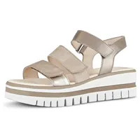 Gabor Plateau Sandalen in beige | Gr.: 42,5