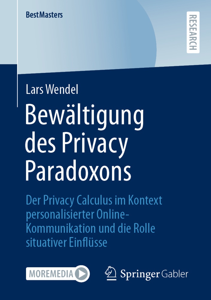 Bewältigung Des Privacy Paradoxons - Lars Wendel  Kartoniert (TB)