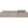 Woood Ecksofa Novi Melange 3-Sitzer Beige