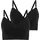 Jockey Seamfree Comfort Bralette Schwarz XXL