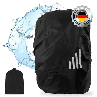 ECENCE Regenschutz Rucksack 15-35L mit Aufbewahrungsbeutel