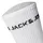 JACK & JONES JACK&JONES Kinder Tennissocken, 10er Pack - JACBASIC LOGO TENNISSOCK, Baumwollmischung, Logo Schwarz / Weiß 33-37