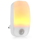 Nedis Plug-in LED Night Light, Motion Sensor, 0.55 W, 11 lm, Warm White