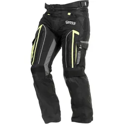 gms Everest Textilhose schwarz / anthrazit / gelb Herren M
