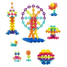 Wisam Schneeflocken Bausteine Set 140-tlg.