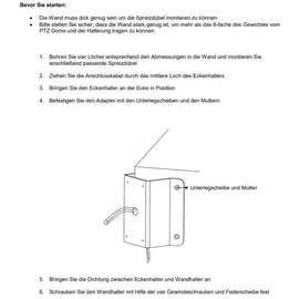 ABUS Wandhalterung TVAC31231