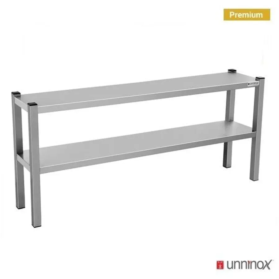 Aufsatzregal 2 Ebenen 1400x300xH650mm platzsparend stabil